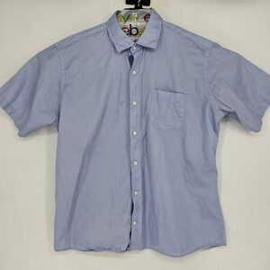 Peter Millar Shirt Mens XL Button Up‎ Short Sleeve Geometric Circles AOP